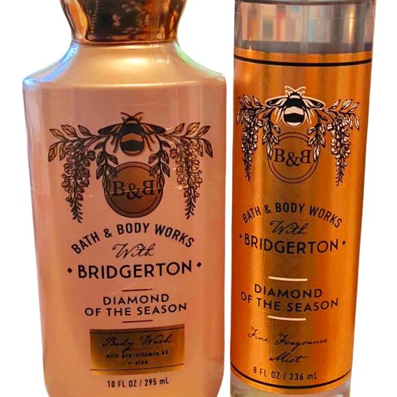 All New, Bath & Body Works Bridgerton Diamond Of The Season 2-Piece Gift Set